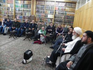 Azərbaycan şiələr Ayətullahul-üzma Duzduzani Təbrizi ilə görüşü