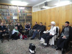 Azərbaycan şiələr Ayətullahul-üzma Duzduzani Təbrizi ilə görüşü