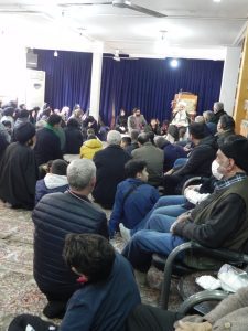 Türkiyeden gelen bir grup Şii'nin Ayetullah Əl Uzma Duzduzani Tebrizi ile görüştüler