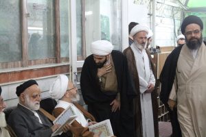 مجلس ختم همشیره آیت الله العظمی دوزدوزانی تبریزی