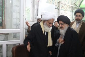 مجلس ختم همشیره آیت الله العظمی دوزدوزانی تبریزی
