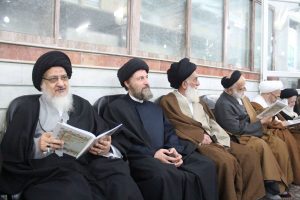 مجلس ختم همشیره آیت الله العظمی دوزدوزانی تبریزی