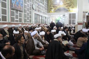 مجلس ختم همشیره آیت الله العظمی دوزدوزانی تبریزی